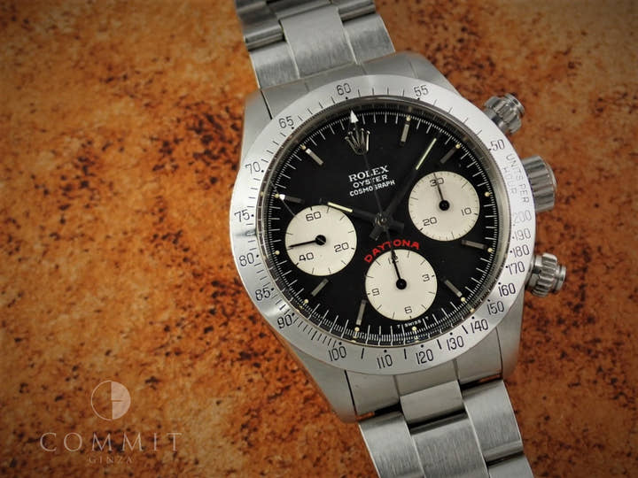 ロレックス デイトナ Ref.6265 ステンレススチール ブラック文字盤