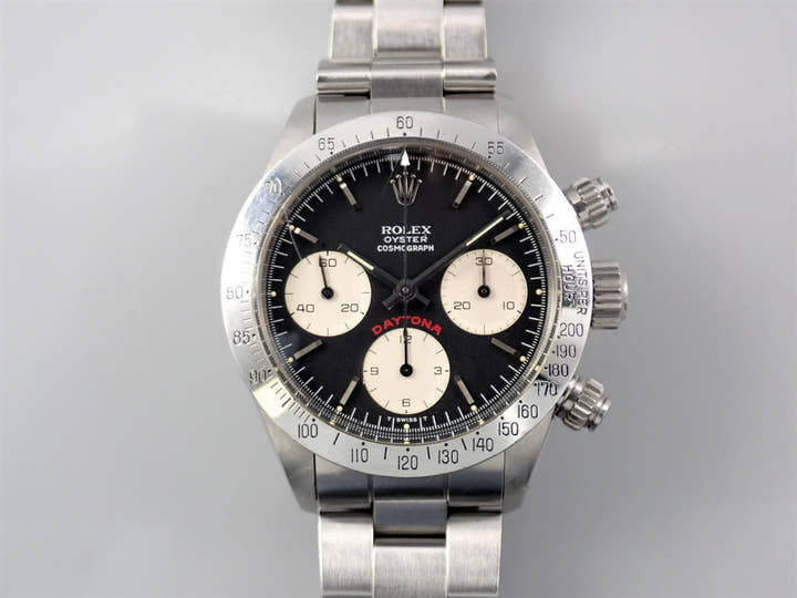 ロレックス デイトナ Ref.6265 ステンレススチール ブラック文字盤