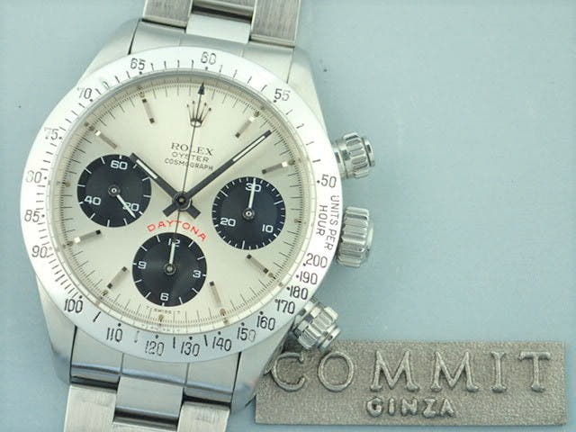 Rolex Daytona Ref.6265 Silver Dial Used daytona-179