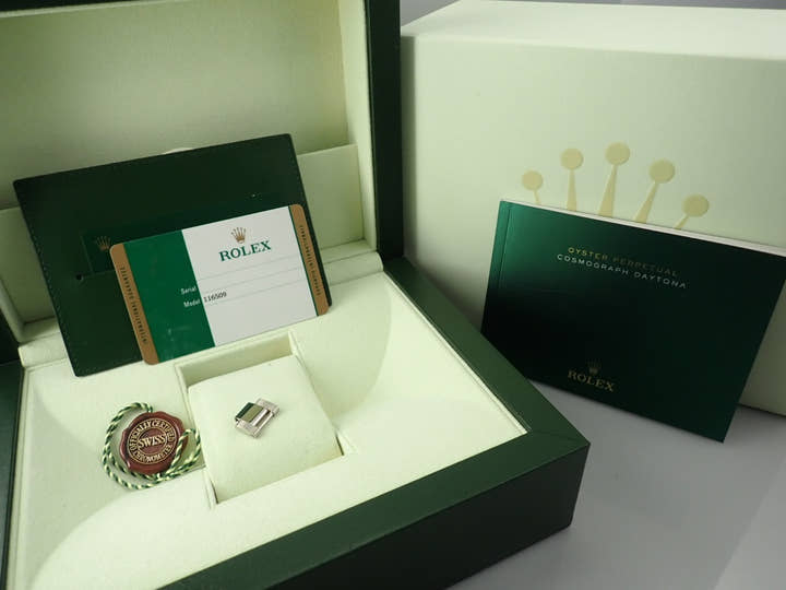 ロレックス デイトナ Ref.116509 ホワイトゴールド ブラック文字盤