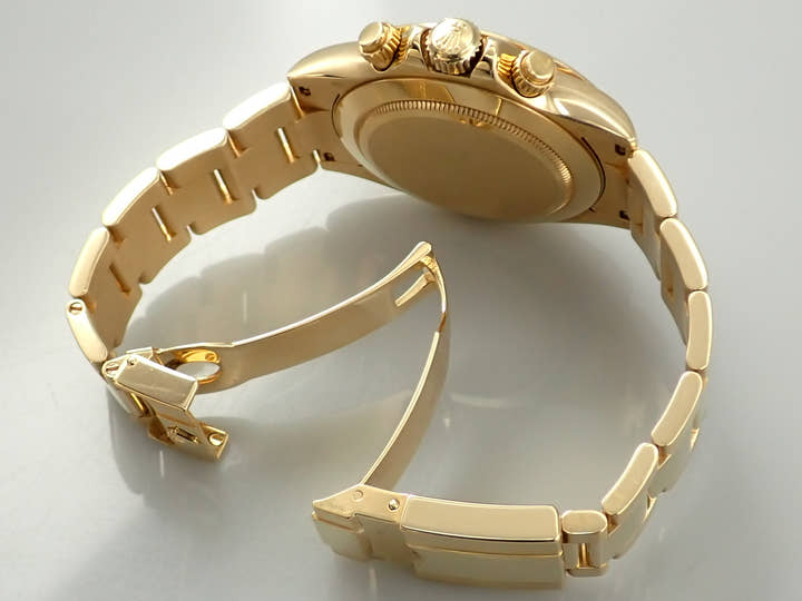 ロレックス デイトナ Ref.116528 イエローゴールド ブラック文字盤