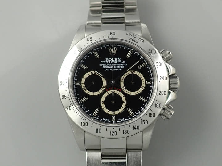 Rolex Daytona El Primero Ref. 16520 Stainless Steel Black Dial