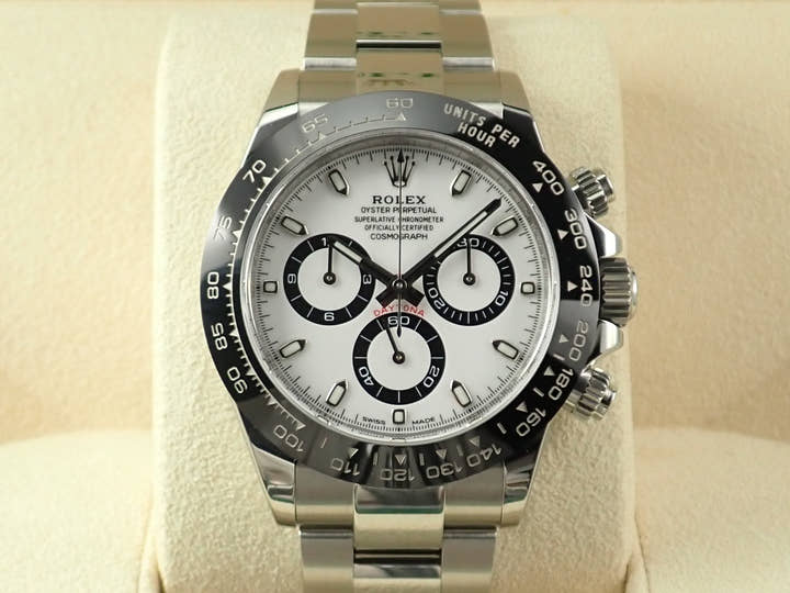 ロレックス デイトナ Ref.116500LN ステンレススチール ホワイト文字盤