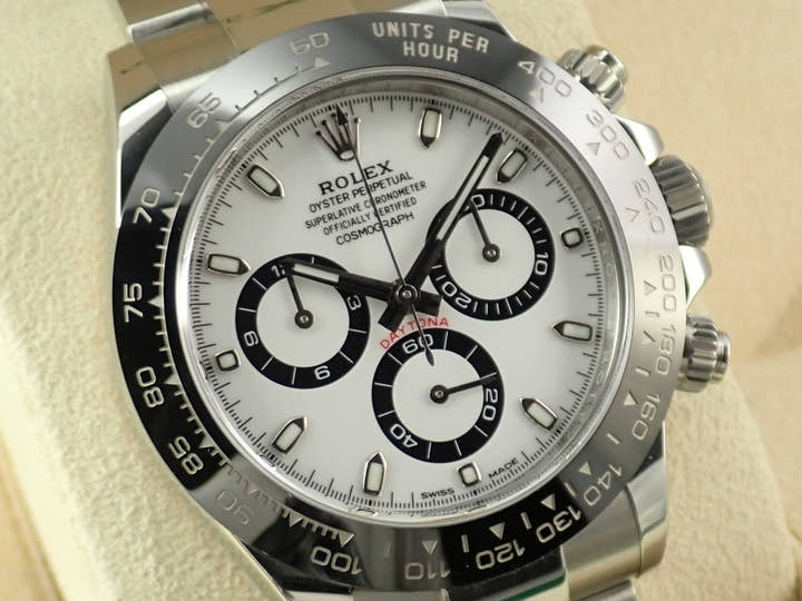 ロレックス デイトナ Ref.116500LN ステンレススチール ホワイト文字盤