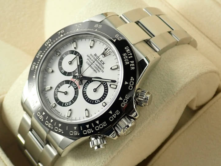 ロレックス デイトナ Ref.116500LN ステンレススチール ホワイト文字盤