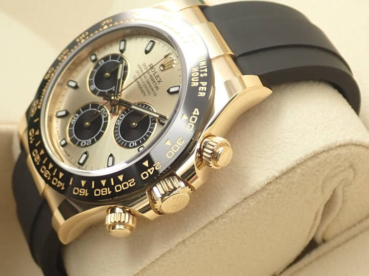 ロレックス デイトナ Ref.116518LN イエローゴールド ブラックxシャンパン文字盤
