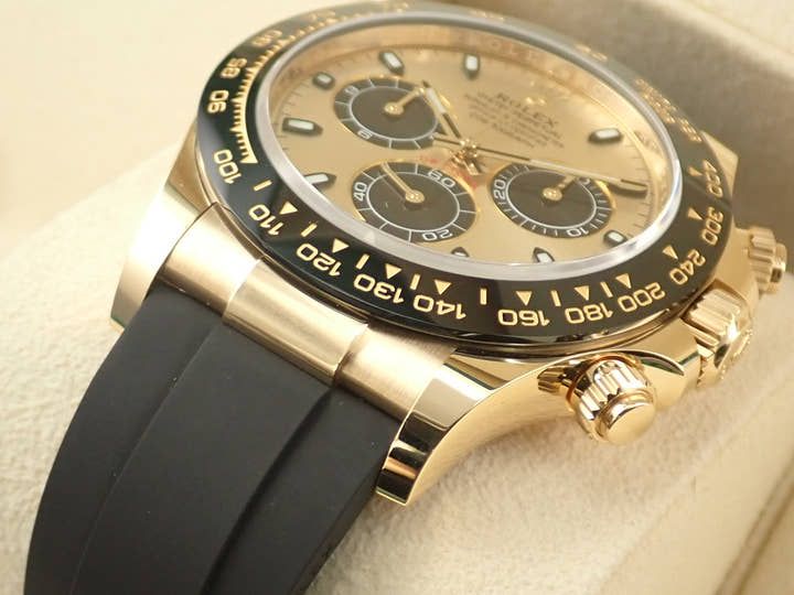 ロレックス デイトナ Ref.116518LN イエローゴールド ブラックxシャンパン文字盤