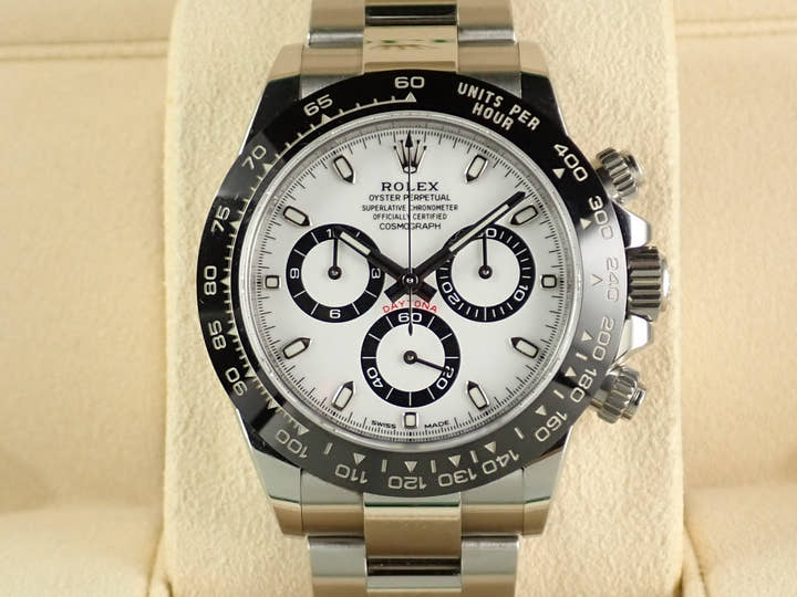 ロレックス デイトナ Ref.116500LN ステンレススチール ホワイト文字盤