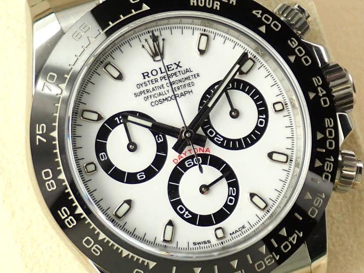 ロレックス デイトナ Ref.116500LN ステンレススチール ホワイト文字盤