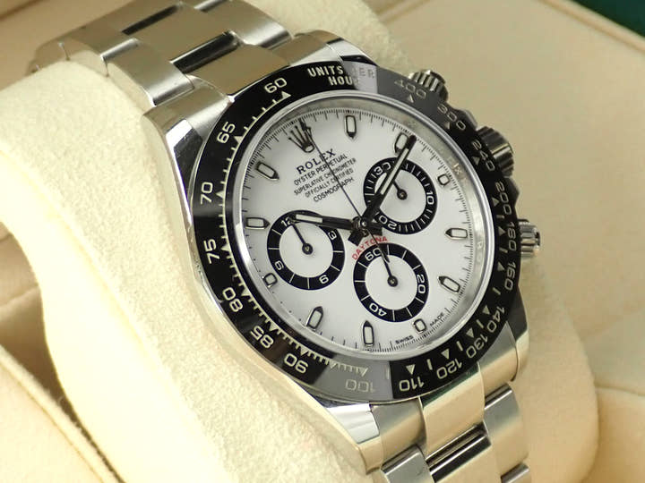 ロレックス デイトナ Ref.116500LN ステンレススチール ホワイト文字盤