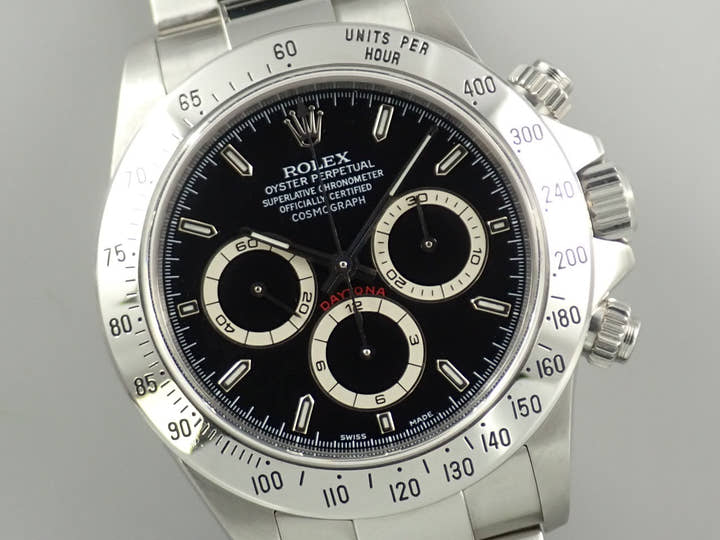 ロレックス デイトナ エルプリメロ Ref.16520 ステンレススチール ブラック文字盤