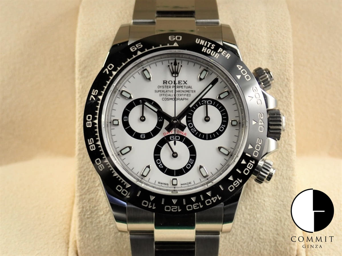 ロレックス デイトナ Ref.116500LN ステンレススチール ホワイト文字盤