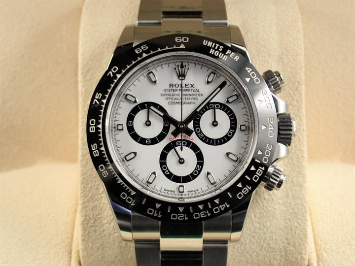 ロレックス デイトナ Ref.116500LN ステンレススチール ホワイト文字盤