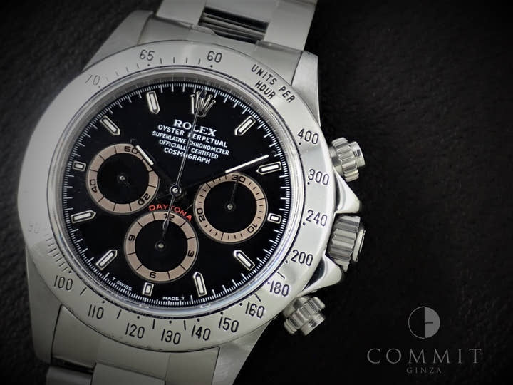 ロレックス デイトナ エルプリメロ Ref.16520 ステンレススチール ブラック文字盤