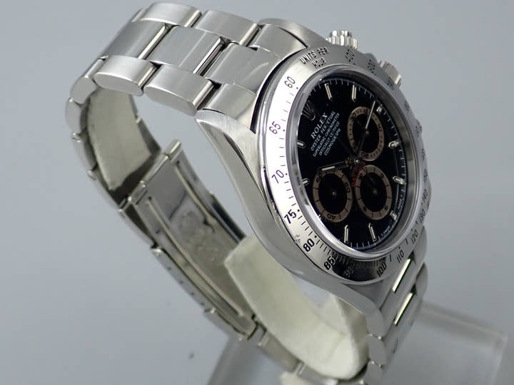 ロレックス デイトナ エルプリメロ Ref.16520 ステンレススチール ブラック文字盤