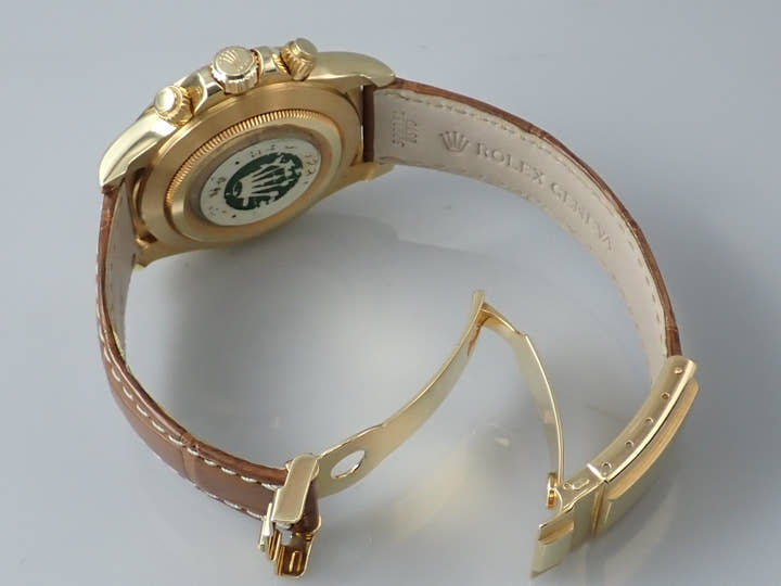 ロレックス デイトナ エルプリメロ Ref.16518 イエローゴールド ホワイト文字盤