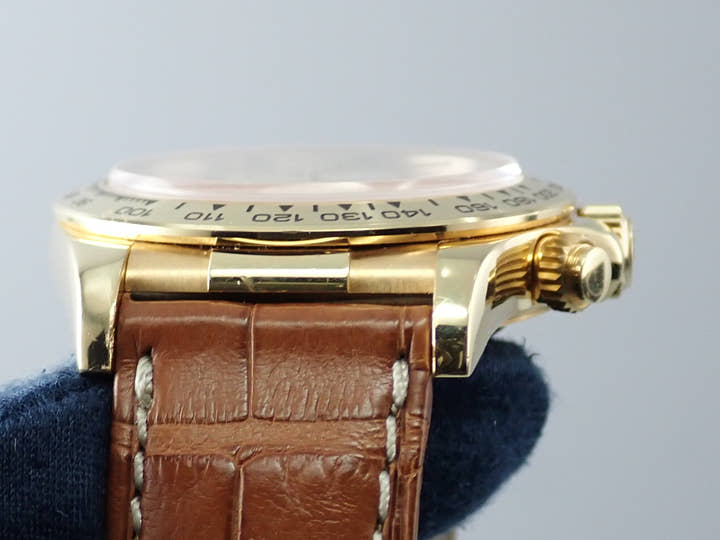 ロレックス デイトナ エルプリメロ Ref.16518 イエローゴールド ホワイト文字盤