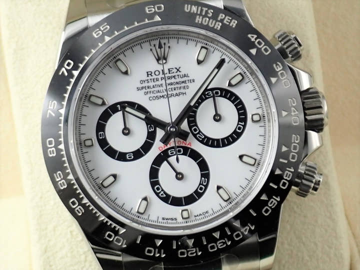 ロレックス デイトナ Ref.116500LN ステンレススチール ホワイト文字盤