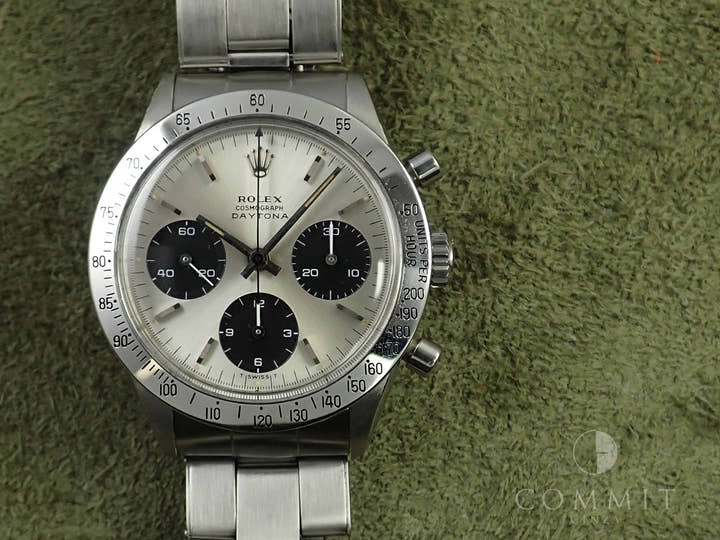 ロレックス デイトナ Ref.6239 ステンレススチール シルバー文字盤