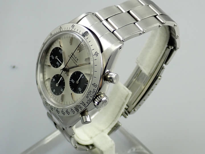 ロレックス デイトナ Ref.6239 ステンレススチール シルバー文字盤