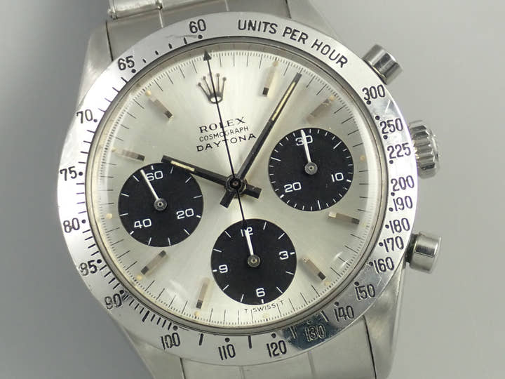 ロレックス デイトナ Ref.6239 ステンレススチール シルバー文字盤