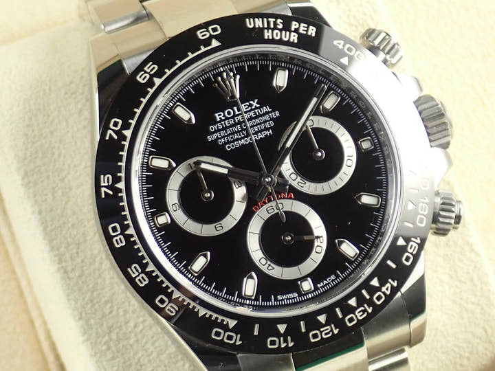 ロレックス デイトナ Ref.116500LN ステンレススチール ブラック文字盤