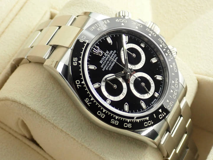 ロレックス デイトナ Ref.116500LN ステンレススチール ブラック文字盤
