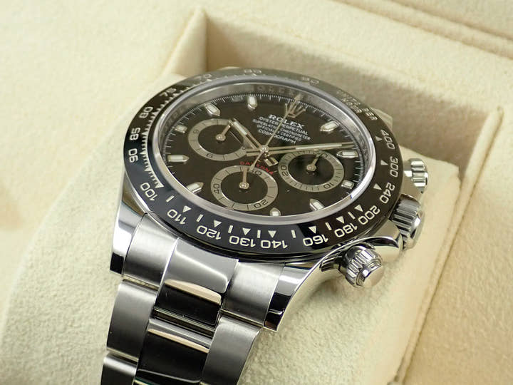 ロレックス デイトナ Ref.116500LN ステンレススチール ブラック文字盤