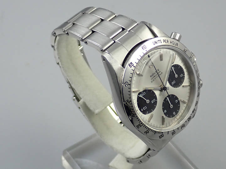 ロレックス デイトナ Ref.6239 ステンレススチール シルバー文字盤