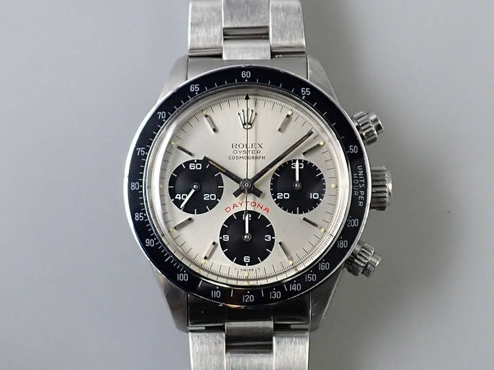 Rolex Daytona Ref. 6263 Stainless Steel Silver Dial