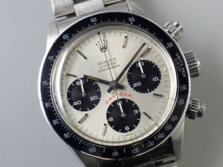 Rolex Daytona Ref. 6263 Stainless Steel Silver Dial