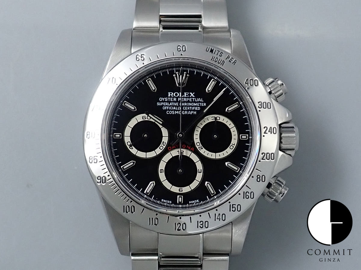 ロレックス デイトナ エルプリメロ Ref.16520 ステンレススチール ブラック文字盤