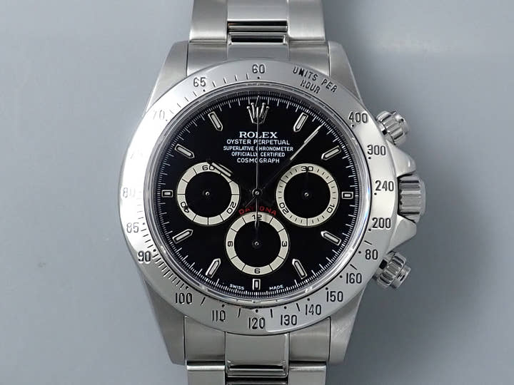 ロレックス デイトナ エルプリメロ Ref.16520 ステンレススチール ブラック文字盤