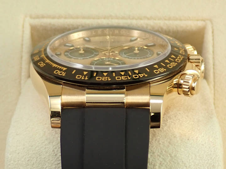 ロレックス デイトナ Ref.116518LN イエローゴールド ブラックxシャンパン文字盤