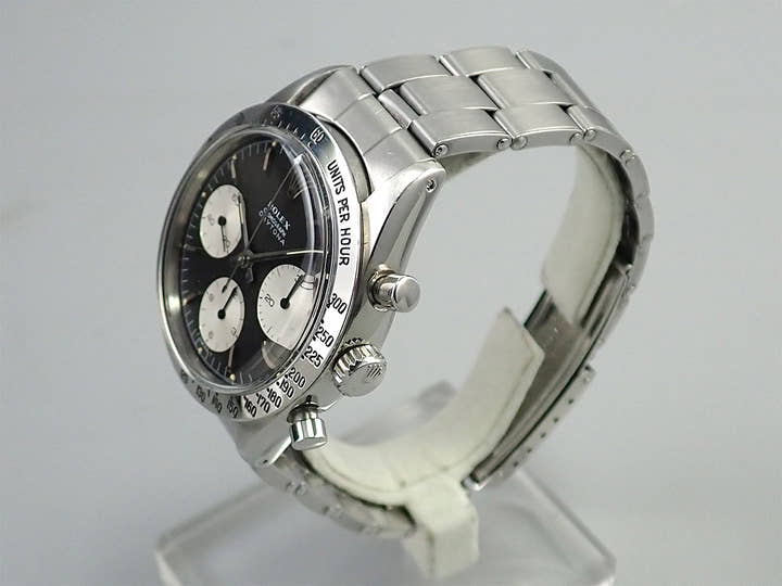 ロレックス デイトナ Ref.6239 ステンレススチール ブラック文字盤