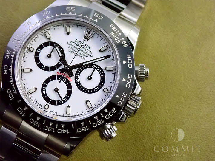 ロレックス デイトナ Ref.116500LN ステンレススチール ホワイト文字盤