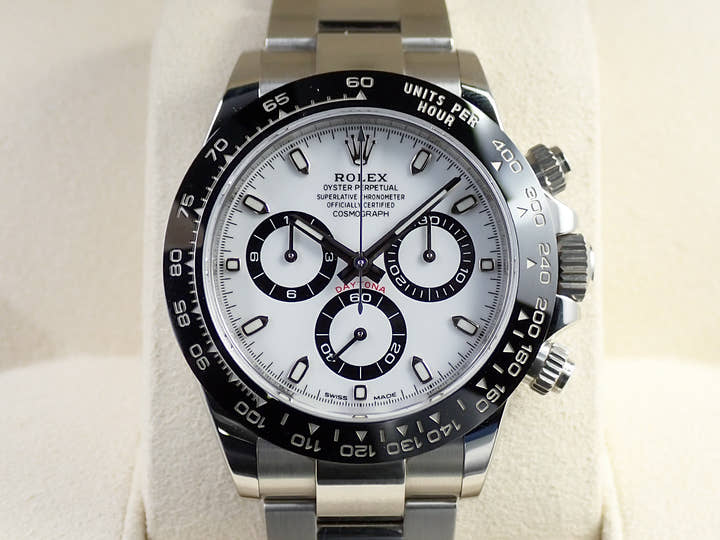 ロレックス デイトナ Ref.116500LN ステンレススチール ホワイト文字盤