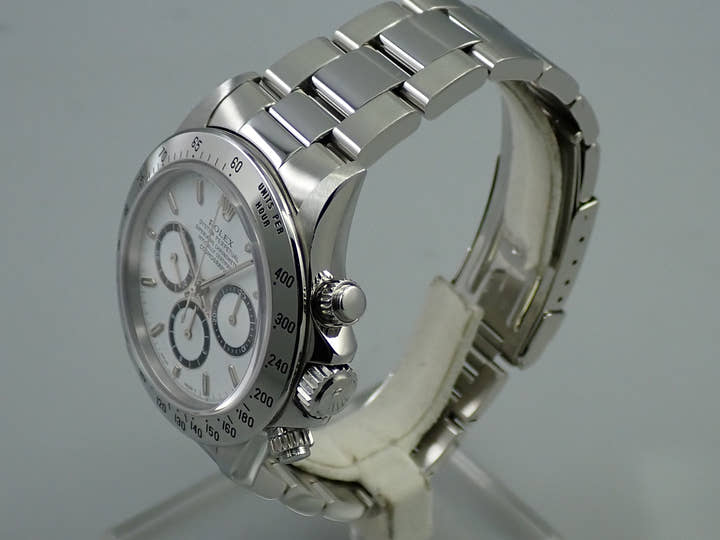 ロレックス デイトナ エルプリメロ Ref.16520 ステンレススチール ホワイト文字盤