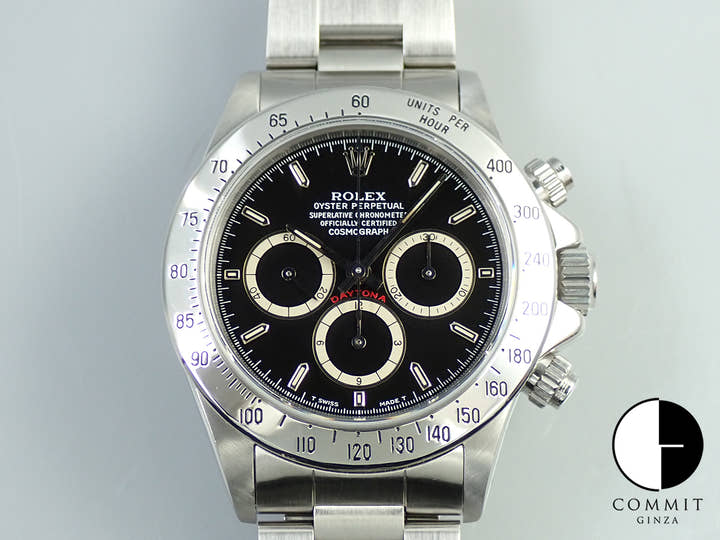 ロレックス デイトナ エルプリメロ Ref.16520 ステンレススチール ブラック文字盤