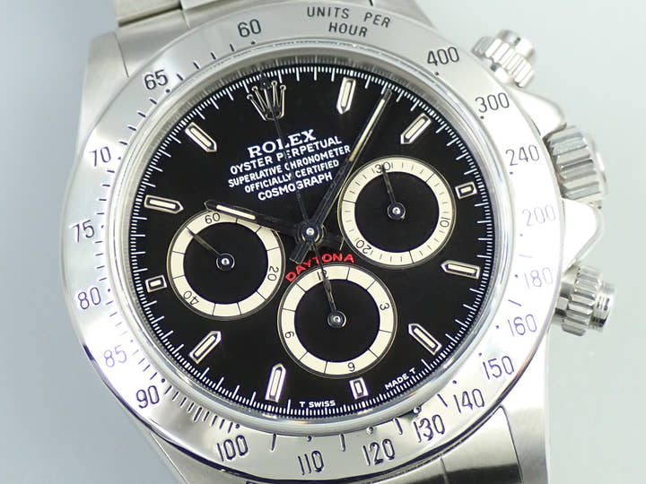 ロレックス デイトナ エルプリメロ Ref.16520 ステンレススチール ブラック文字盤