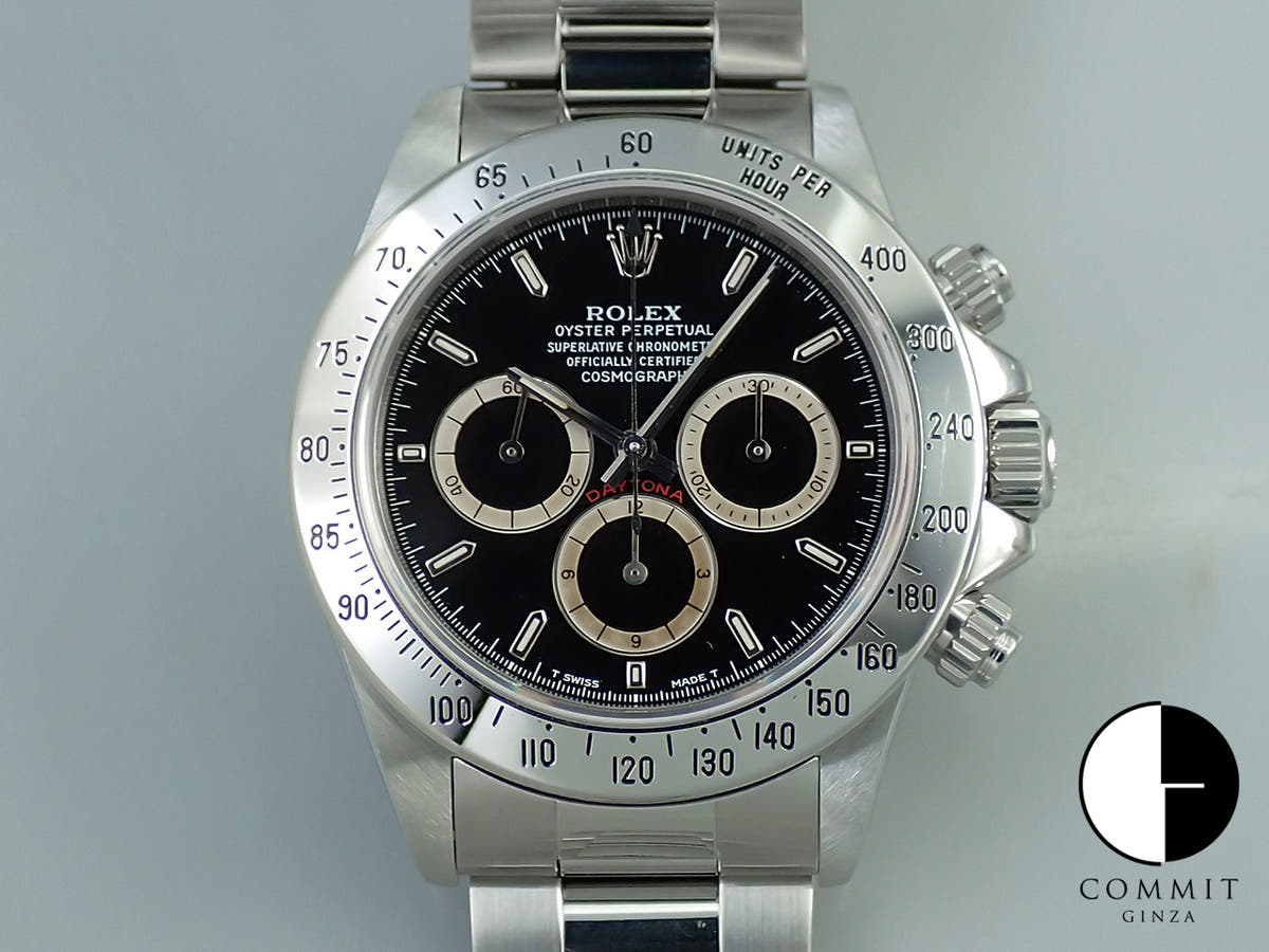 ロレックス デイトナ エルプリメロ Ref.16520 ステンレススチール ブラック文字盤