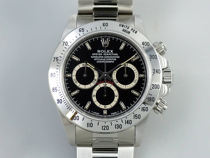 ロレックス デイトナ エルプリメロ Ref.16520 ステンレススチール ブラック文字盤