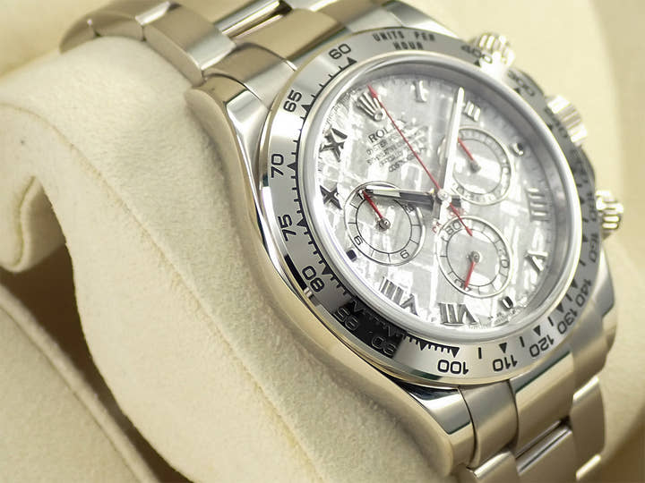 ロレックス デイトナ Ref.116509 ホワイトゴールド メテオライト文字盤