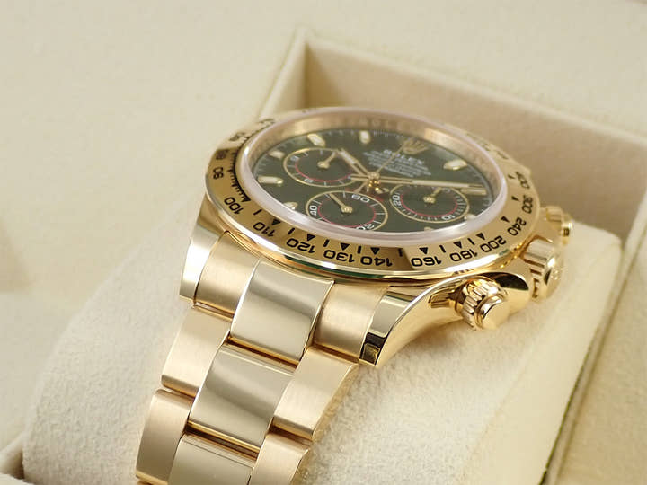 ロレックス デイトナ Ref.116508 イエローゴールド グリーン文字盤