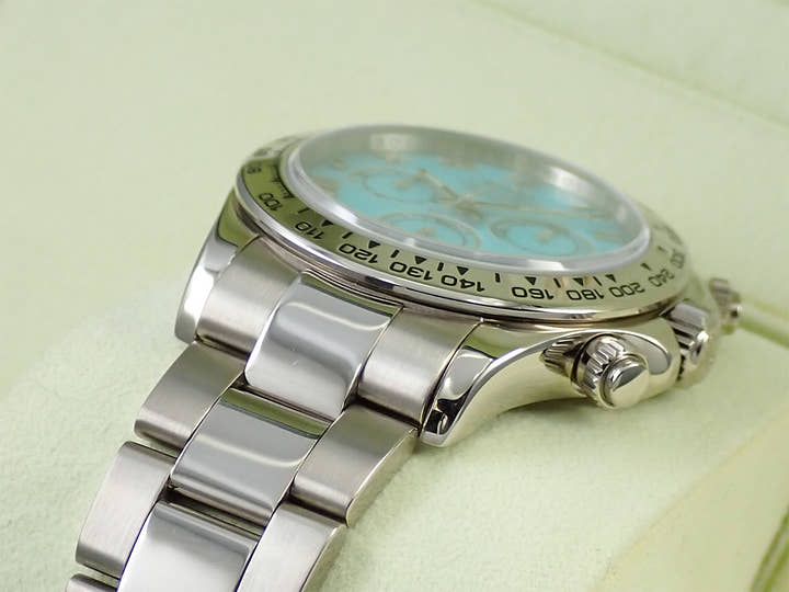 ロレックス デイトナ Ref.116509 ホワイトゴールド ターコイズ文字盤