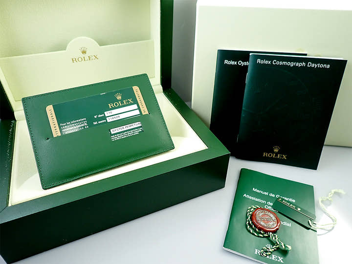 ロレックス デイトナ Ref.116509 ホワイトゴールド ターコイズ文字盤