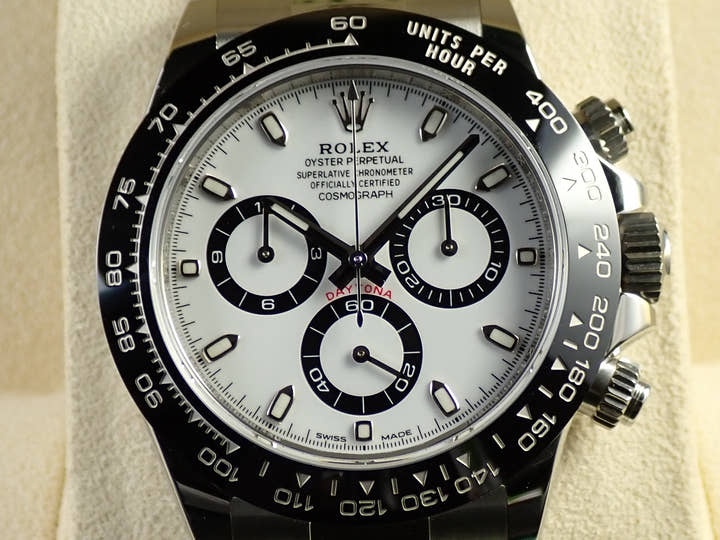 ロレックス デイトナ Ref.116500LN ステンレススチール ホワイト文字盤