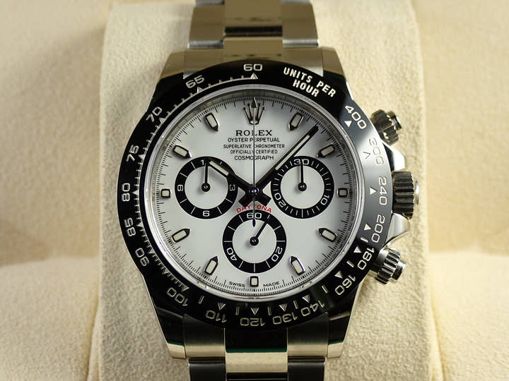 ロレックス デイトナ Ref.116500LN ステンレススチール ホワイト文字盤