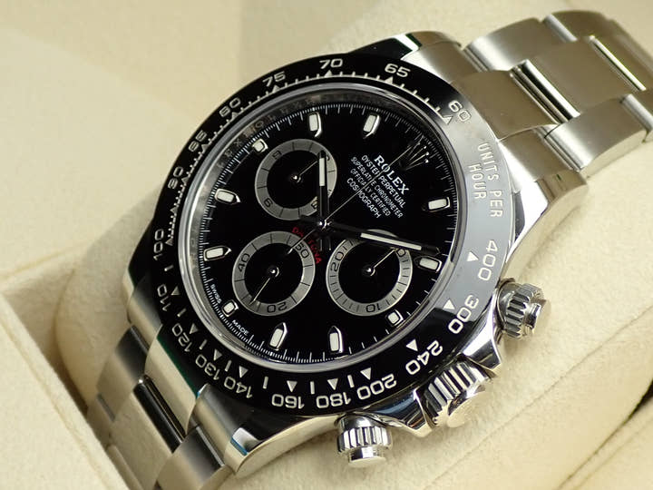 ロレックス デイトナ Ref.116500LN ステンレススチール ブラック文字盤