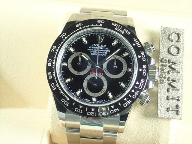 ロレックス デイトナ Ref.116500LN ブラック文字盤 未使用 daytona-242